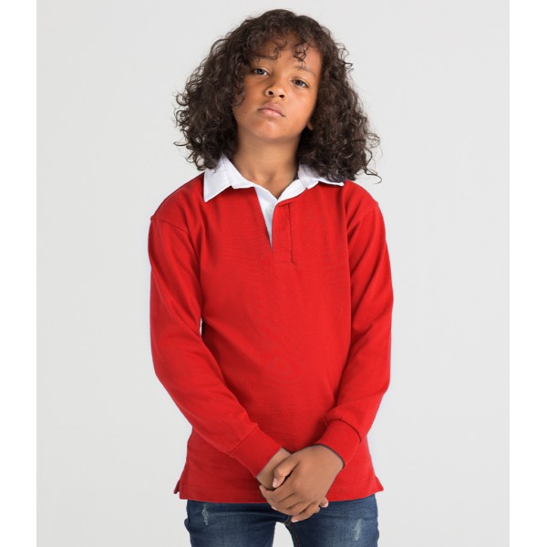 Front Row Childs Classic Rugby Shirt
